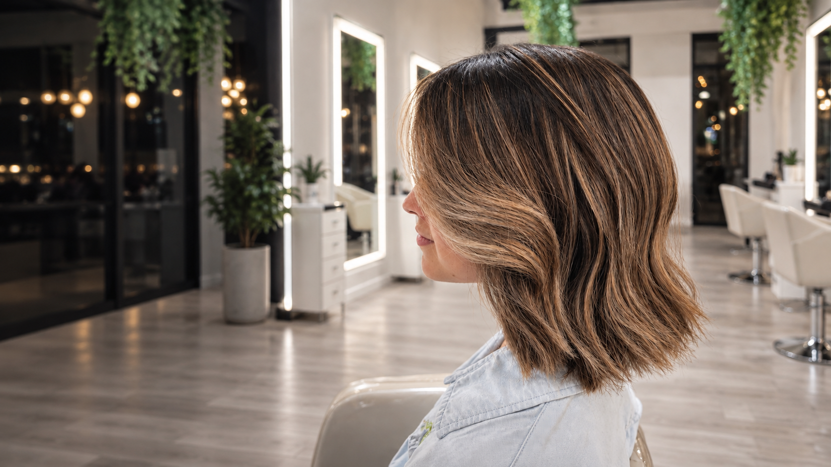 Trabajo real de color y cuidado capilar mostrado por Nara Beauty Spa, adaptado como portada